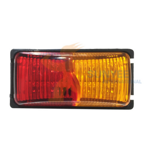 Pair LED Side Marker Amber Red Indicator Lights