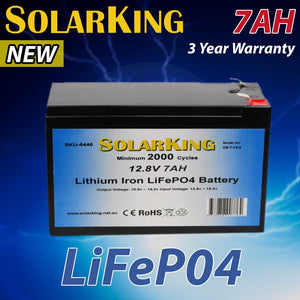 Solarking 7ah Lithium Battery