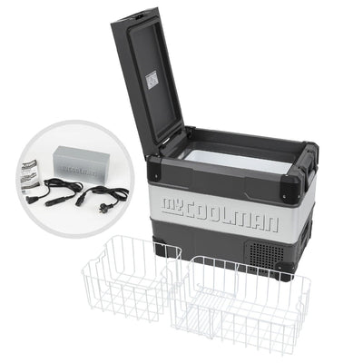 MYCOOLMAN 44 Litre COMP FRIDGE / FREEZER 12/24V DC & 240V AC W/ USB