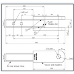 Close-up of 1-inch heavy-duty clevis pin inserted in hitch