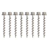 Small alloy tent peg closeup