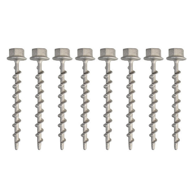 Small alloy tent peg closeup