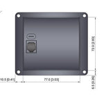 Cotek Remote Control Flush Mount Display for SP Inverter Series CR-16A