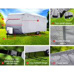 14-16ft Caravan Cover Campervan 4 Layer UV Waterproof
