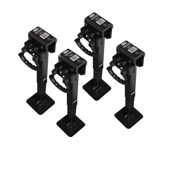 Ark 600mm Drop Down Corner Steady Black x 4