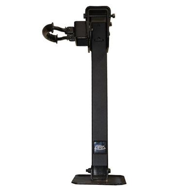 4x Ark 750mm Drop Down Corner Steady Stabiliser Legs Black