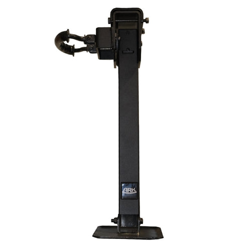 4x Ark 750mm Drop Down Corner Steady Stabiliser Legs Black