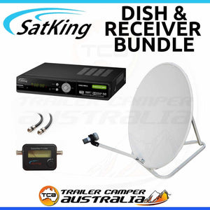 Satking Portable Dish kit with Vast TV Receiver
