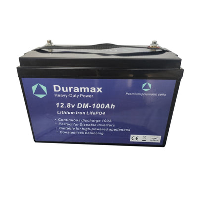 Duramax Lithium 100Ah 12V Battery Constant Cell Balancing
