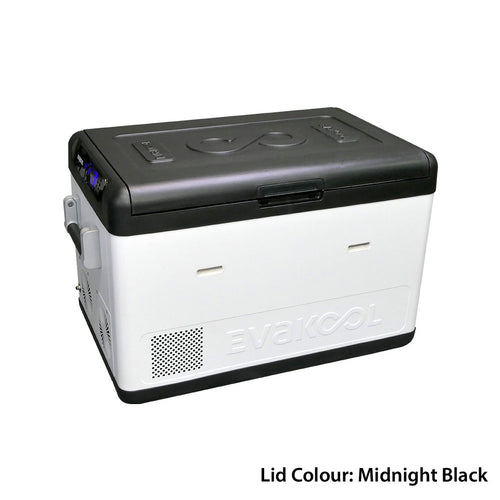 DOWN UNDER II 65L DUAL ZONE FRIDGE FREEZER-EVAKOOL BLACK