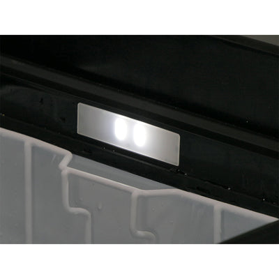 DOWN UNDER II 65L DUAL ZONE FRIDGE FREEZER-EVAKOOL BLACK