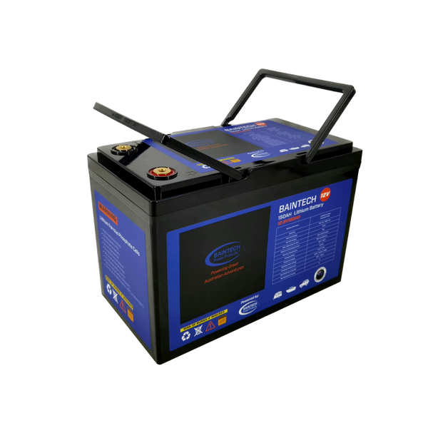 Baintech 12V 150AH Lithium Battery with Bluetooth