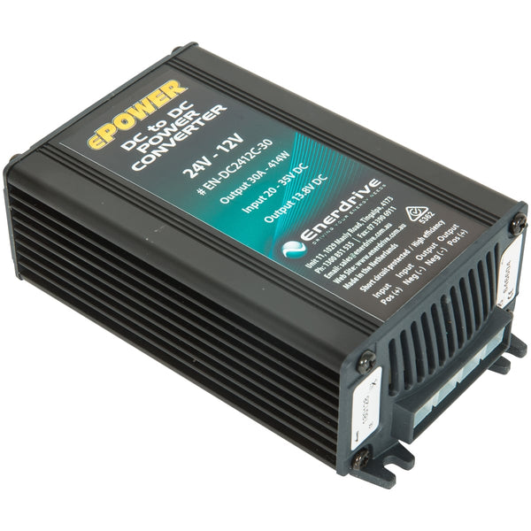 Enerdrive 24V-12V 30A DC to DC Power Converter 