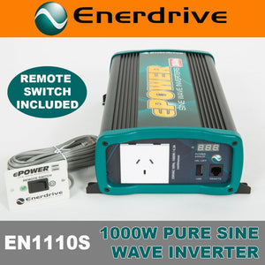 Enerdrive 1000w Pure Sine Wave Inverter EN1110S