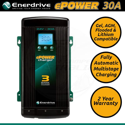 ePOWER 30amp/24v Smart Battery Charger