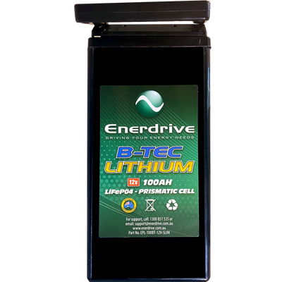 Enerdrive ePOWER B-TEC 12V 100Ah Gen 2 Lithium Battery with Bluetooth