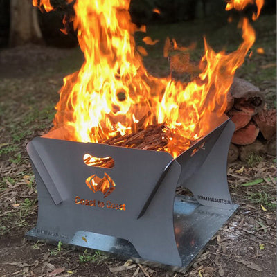 Coast Steel portable 400mm firepit and ember tray kit