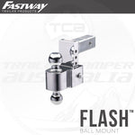 Fastway 4" Flash E Series Adjustable Hitch Mount 50mm & 70mm Tow Ball