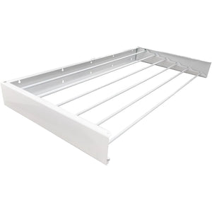On The Road Wall Mounted Clothes Airer 100cm White