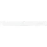 On The Road Wall Mounted Clothes Airer 100cm White