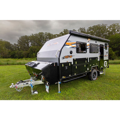 AUSTRACK CAMPERS - GIBB 16B FAMILY HYBRID OFFROAD CARAVAN