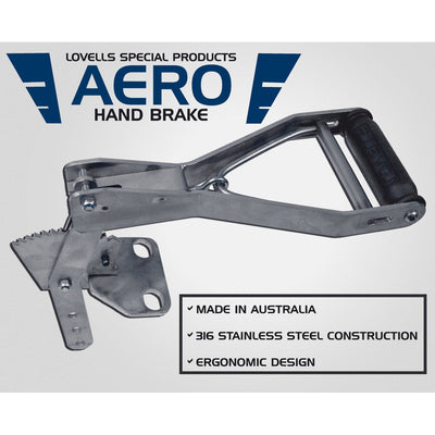 Lovells SP 316 Stainless steel Aero Handbrake