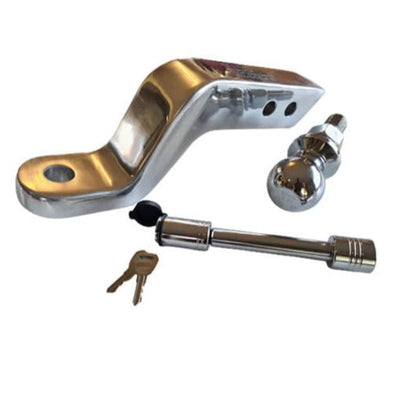 Hot Hitches STINGER Solid Aluminium Towing Ball Mount Set 150mm