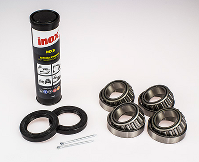 Blackseries Dominator camper Japanese bearing kit with grease and split pins