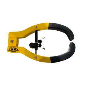 Ark WLJ300D Wheel Clamp Lock Trailer Camper Caravan Boat Car