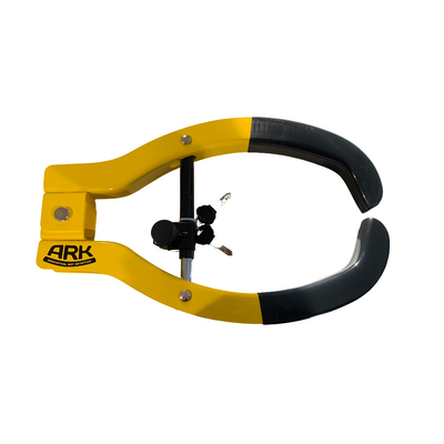 Ark WLJ300D Wheel Clamp Lock Trailer Camper Caravan Boat Car
