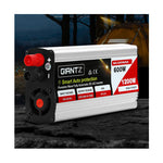 Giantz Power Inverter 600W/1200W 12V to 240V Pure Sine Wave Camping Car Boat