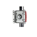 Foldable 8 inch jockey wheel for compact storage