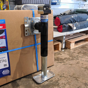 Ark Sidewind Trailer Caravan Jack Stand 2275kg U-Bolt Swing Away Drawbar Fitment
