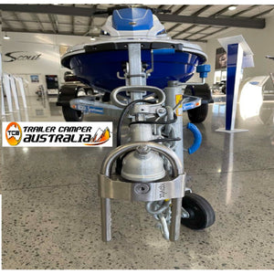 KOVIX Alarmed Trailer U Lock KVH 96 