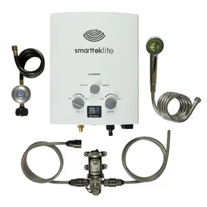 Smarttek Lite Portable Hot Water Heater Shower System with 6LPM Pump Pack