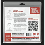 Mawby Hook safety chain 13mm 3500kg - 1 Set