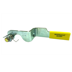 McHitch automatic coupler receiver handle close-up