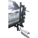 Mister Hitches Dual Hitch Adjustable Ball Mount Top Receiver For Bike Rack V2