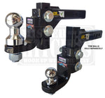 Raptor 4.5T Adjustable 8" Drop Hitch Tow Tongue 7/8" 1-1/4" Ball Pin