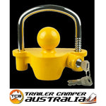 MISTER HITCHES TRAILER COUPLING LOCK, RATCHET TYPE