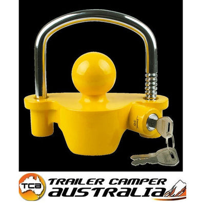 MISTER HITCHES TRAILER COUPLING LOCK, RATCHET TYPE