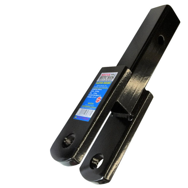 MISTER HITCHES CLEVIS MOUNT WITH 1" PIN/BALL HOLES