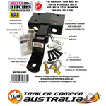 TOWBAR KIT SUIT VW AMAROK 2011 ON, WITH INTEGRATED REAR STEP