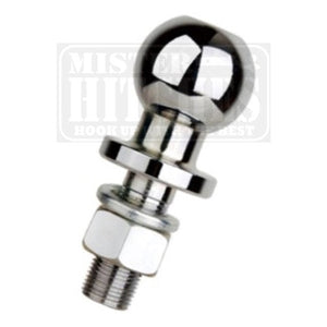 MISTER HITCHES 50mm Chrome Tow Ball 3.5T Rated 7/8" Shank
