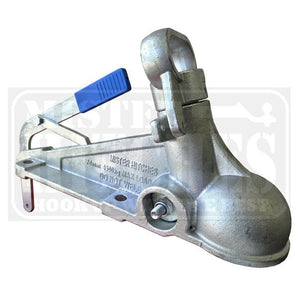 MISTER HITCHES ELECTRIC BRAKE COUPLING, 4500KG, 70MM WITH HAND BRAKE LEVER