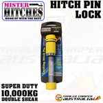 Hitch Pin Lock with Keys Super Duty 10,000KG Double Sheer