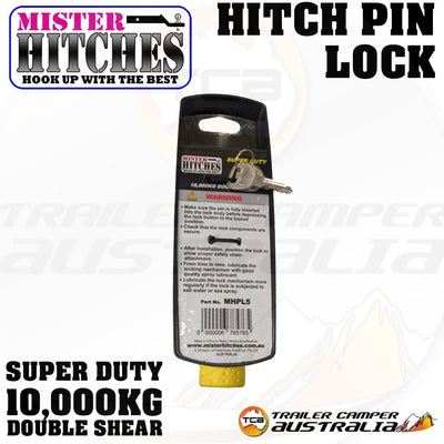 Hitch Pin Lock with Keys Super Duty
