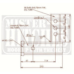 MISTER HITCHES VERTICAL RECEIVER ADAPTOR (MHVRA)