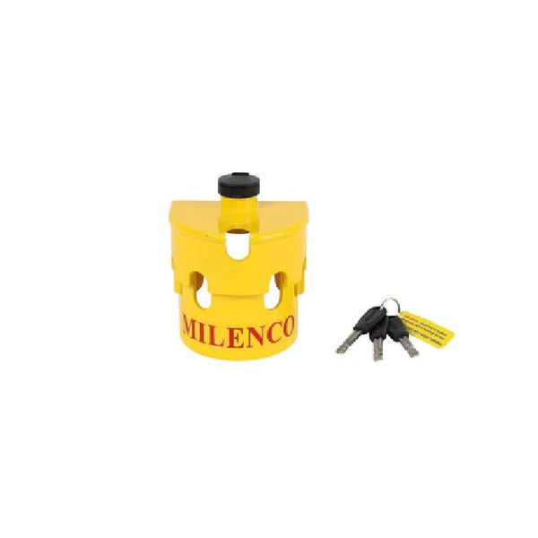 Milenco Australian Hitch Lock MIL4930 with Integrated Chain Security
