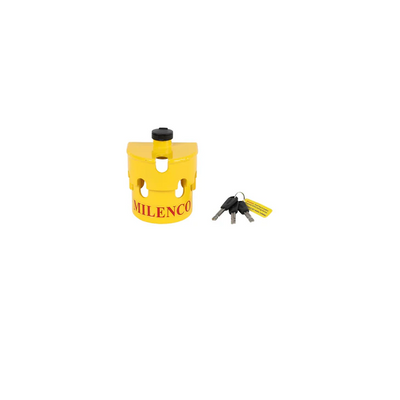 Milenco Australian Hitch Lock MIL4930 with Integrated Chain Security